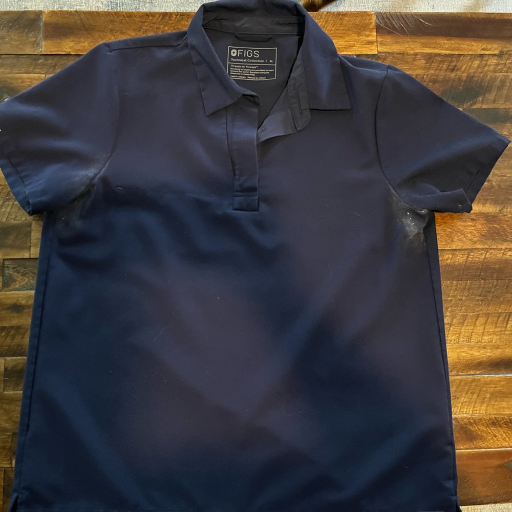 Figs Scrub Top | Women’s Medium | Navy